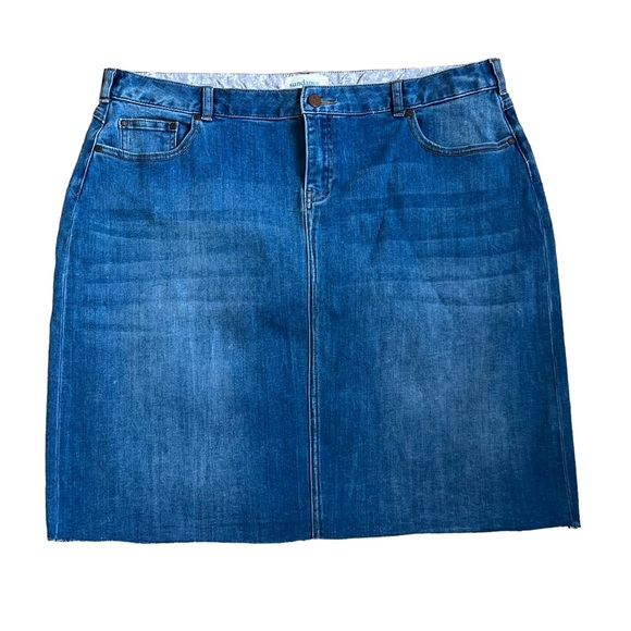 Sundance ‘Rebekah’ Denim Skirt Size XL - Picture 2 of 7